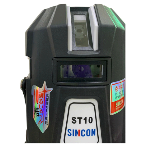 ST10 신콘 완전 자동 전자식 레이저 레벨기 3D 레드