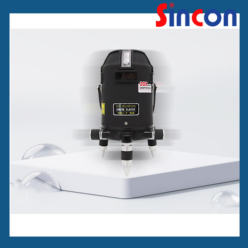 신콘 SL-445X 전자식 레이저 레벨기 고출력 레드라인 20배밝기